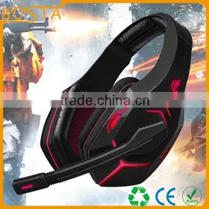 Promotional Stereo Stylish Fancy Newest Fashion Good Quality High End Gaming Headsets thumbnail-1