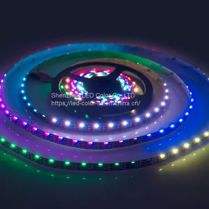 60 LEDs Side Emitting 020 RGB Ws2811 Addressable Rgb Led Strip thumbnail-3
