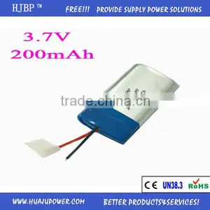 3.7 V 200 MAh LP302040 Polymer Lithium Battery thumbnail-1
