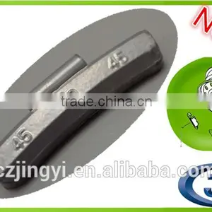 50g Zn Zinc Clip on Wheel Weight for Alloy Rims thumbnail-3