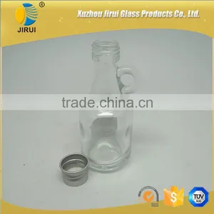 40ml Glass Wine Bottle With Handle and Lid thumbnail-4