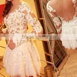 Embroidered Pattern African French Lace Fabrics LZ-0254 thumbnail-2