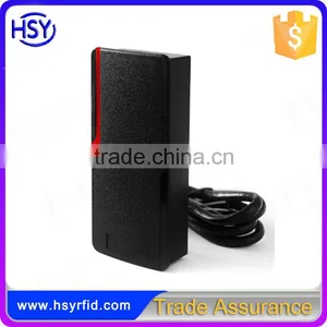 HSY-R137 Green Red Yellow LED Display Anti-vandal Wiegand26 Output 125khz Card Plastic Reader thumbnail-1