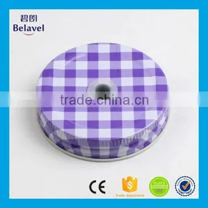 High Quality Food Standard Screw Cap for Mason Jar Colorful Custom Metal Jar Lid thumbnail-2