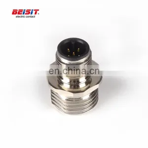 5 Pin 6 Pin Din Connector China Supplier IP67 WaterProof M16 Panel Mount IEC 61076-2-101 thumbnail-2