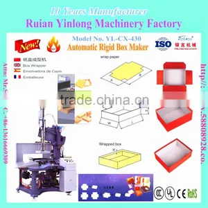 YL-CX-420 New Condition Rigid Box Making Machine/CE Automatic Rigid Box Making Machine thumbnail-6