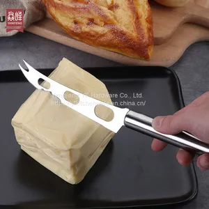 Kitchen Accessories Home and Kitchen Gadgets Butter Knife & Fork Kitchen Tools Cheese Slicer Cutter Multi-function Stainless Steel Cheese Knife thumbnail-1