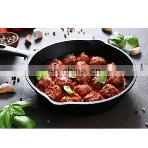 Enamel Cast Iron Pan Steak Fryer Household Non-stick Old Iron Pan 26cm Uncoated 3 Set Frying Pan thumbnail-5