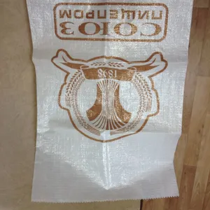 Gravure Printing Surface Handling and Patch Handle Sealing&Handle pp Woven Rice Bag 1kg 2kg 5kg thumbnail-5