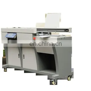 China Supplier Industrial Heavy Duty Hot Melt Glue Binding Machine With 7Inch Touch Screen thumbnail-5