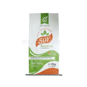 PP Woven Animal Feed Packing Bag 25kg Wholesale Beef Cattle Feed Bag 50kg thumbnail-2