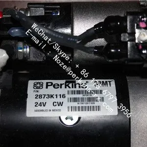 Perkins Starter Motor 2873K414 24V 267-4624 for 1106d-e66ta Diesel Engines thumbnail-3