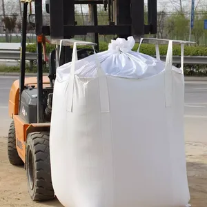 1000kg Big Bag Jumbo FIBC Ton Bags Bulk Bag for Construction thumbnail-3