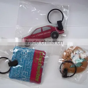 LED Keychains, Reflective PVC Keychain With Light, Promotion Plastic Key Ring thumbnail-4