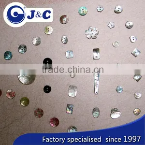 Bespoke Shape of Agoya Shell Buttons With 1/2/3/4 Holes thumbnail-1