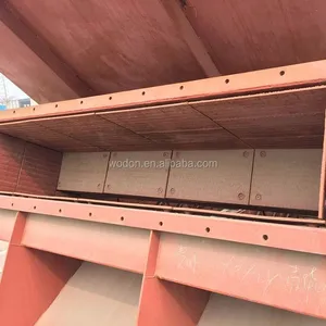 Wodon Hot-Rolled Wear Resistant Steel CO Plate Feeder Chute Cement Mining Industry ASME AISI Standards Custom Cutting Welding thumbnail-1