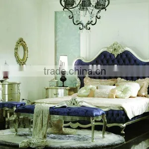 2012 Newest Neoclassical Furniture NC1201-bed thumbnail-1