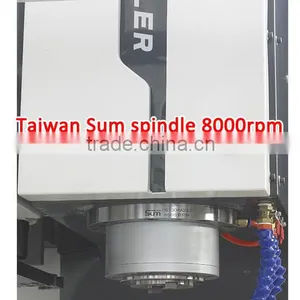 CNC Mini Vertical Machining Center/ Milling Machine VMC650 With 8000rpmhigh Speed Spinde Aluminum Profile Cnc Machine Centers thumbnail-6