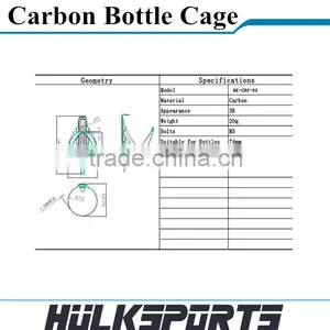 Cycling Bottle Cage Full Carbon Fiber Bottle Cage Wholesale Bicycle Bottle Cage Bike Water Bottle Cages Carbon 3K Bottle Cage thumbnail-2