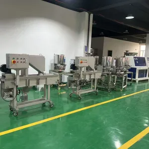 Production Line for Forming, Coating With Batter, Coating With Flour, and Frying Meat Patties thumbnail-5