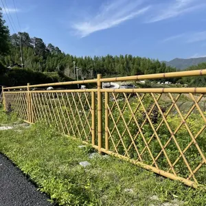 Imitation Bamboo Fence for Garden Decoration | Artificial Bamboo Panels thumbnail-2