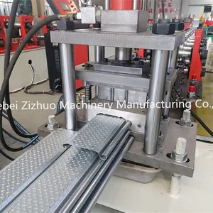 Steel Galvanized Roller up Shutter Door Slat Cold Roll Forming Machine thumbnail-1
