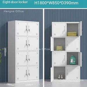 High Quality 12 Door Metal Locker- MLC537| Steel Storage Cabinet With Moisture-proof Design(Air Vent) for Gym & School-OEM/ODM Supported thumbnail-2