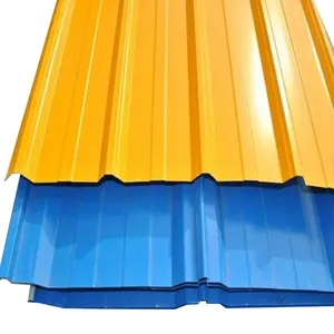Roof PPGI Metal Iron Zinc Roofing Tiles Galvanized Color Plate thumbnail-1