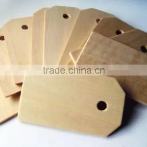 Christmas Ornament Wood Gift Tags Blank Wooden Tags for Wine, Decor, Weddings thumbnail-2