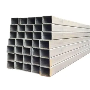 Factory Direct Pre Galvanized Rectangular Steel Square Tube Q235 MS RHS Hollow Section thumbnail-2