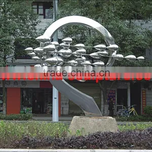Modern Abstract Arts SS Sculpture for Garden Decoration thumbnail-1
