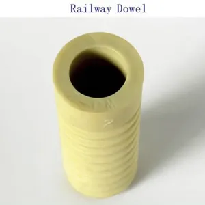 Nylon 6/6-Muffe für Betonschwellen, M24x100mm, 80 kN Auszugskraft, korrosionsbeständig thumbnail-3
