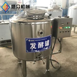 Yogurt Fermentation Tank Temperature-controlled Dairy Fermentation Mixing Tank Milk Processing Equipment thumbnail-4