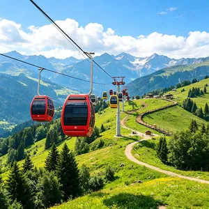 Daqin Passenger Fixed Grip Steel Overhead Chairlift Ropeway-Efficient Cableway System 100-500kg Capacity Wholesale Pricing for Cableway thumbnail-5