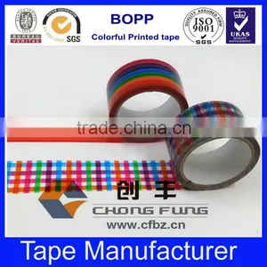 Hot Sales Colorful Adhesive Custom Logo Printed Bopp Packing Tape thumbnail-5
