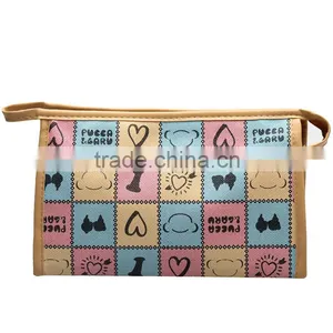 Thickening Waterproof Wash Gargle Bags Cosmetic Bag Printed Makeup Bag thumbnail-1