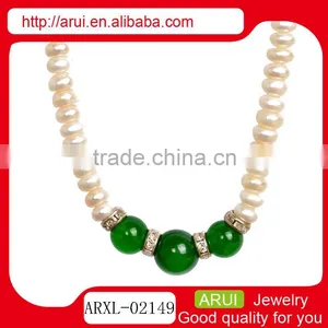 2016 Fashion And Trendy Freshwater Pearl Necklace Modern Pearl Necklace Design thumbnail-1