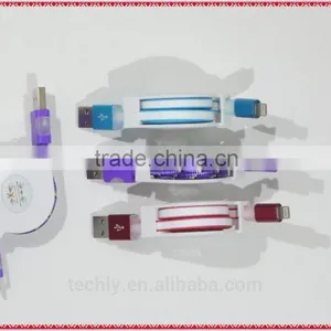 Spring Cable Tanked OEM Color Standard Length USB Charger For Micro Cable Assembly thumbnail-1