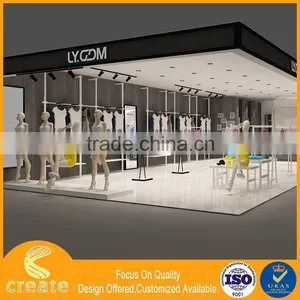 Hot Sale Retail Store Man's Clothes Showcase,showcase Shelf for Clothing Display Stand,metal Rack thumbnail-2