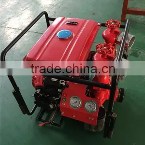 JBQ7.0/25 Gasoline Water Pump With 2-outlets thumbnail-1