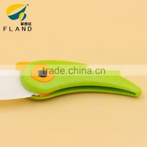 New Arrival Interesting Colour ABS Handle Ceramic Blade Bird Shaped Knife thumbnail-5