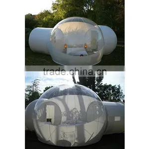 Outdoor Double Tunnel Inflatable Wedding Tent Inflatable Dome Tent Round Inflatable Bubble Tent thumbnail-2