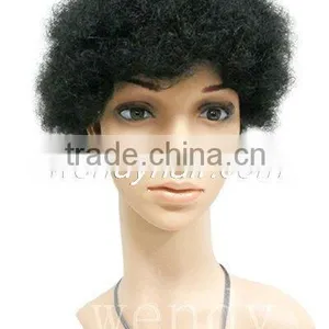 Afro Curl Short Bob Wig thumbnail-1