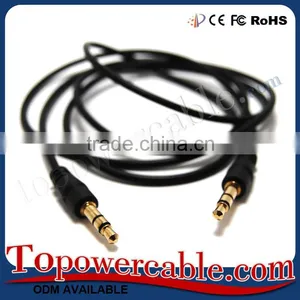 Good Mobile Phone Accessories 3.5mm Auxiliary Input Audio AUX Car Cables thumbnail-1