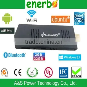 Hot Sell Meegopad T02 Mini PC Without Monitor Compute Stick Ultra Smart Mini pc HDMI With 2*USB2.0 48g With Intel Atom BT4.0 thumbnail-4