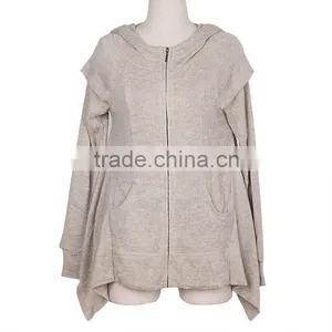 Downy Lined Girls Hood Coats Designs Dress/female Apparel Manufacturers thumbnail-5