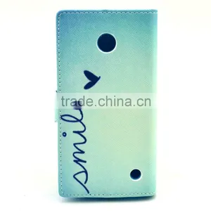 For Nokia Lumia 630 New Leather Flip Wallet Pouch Case Cover thumbnail-2