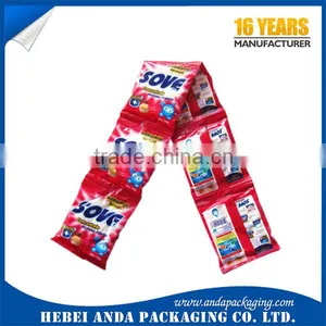 Wholesale Price Custom Washing Powder Bag Design Powder Packaging Bag / Detergent Packaging Material / Plastic Wrapper Film Roll thumbnail-5