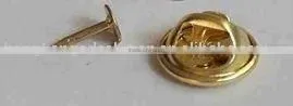 Butterfly Clutches With Pin ,brass Clutch thumbnail-1