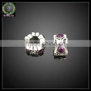 Jewelry Findings Flat Round Rhinstone Spacer Beads Wholesale thumbnail-1